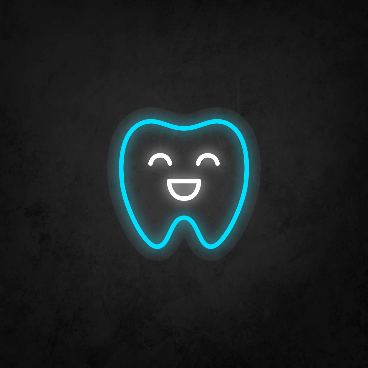 LED Neon Sign - Smile Tooth