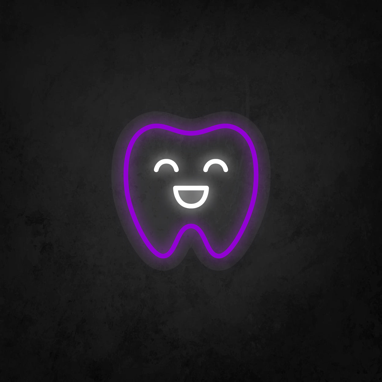 LED Neon Sign - Smile Tooth