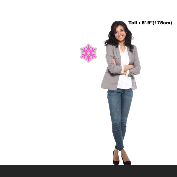 LED Neon Sign - Snowflake - A