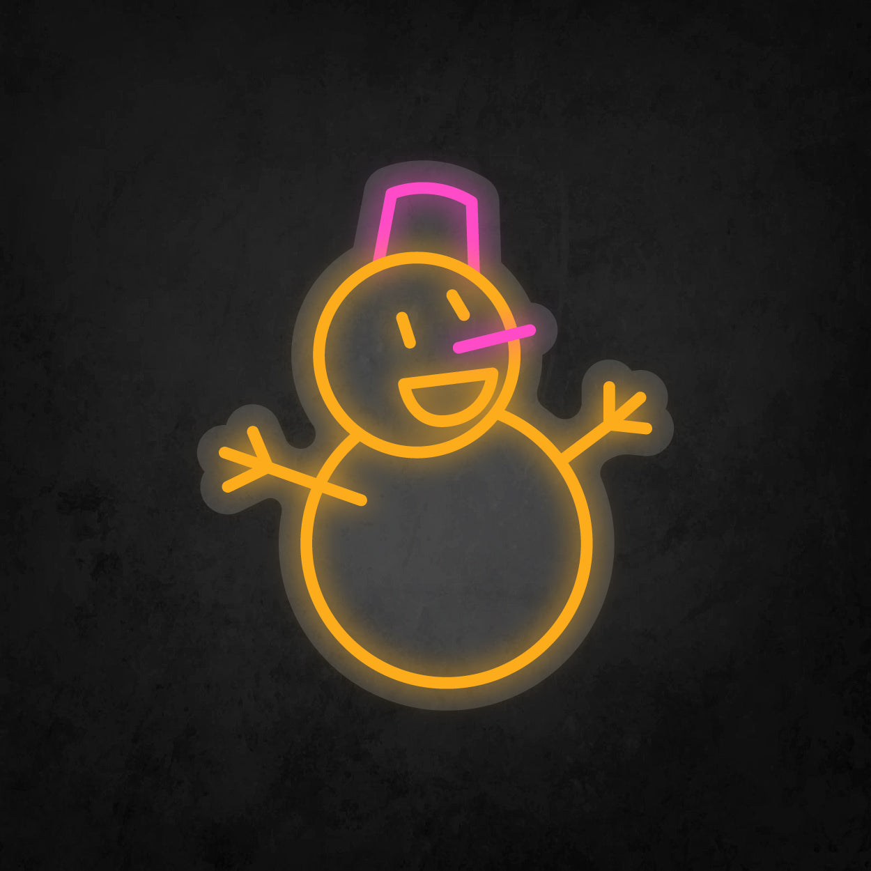 LED Neon Sign - Snowman