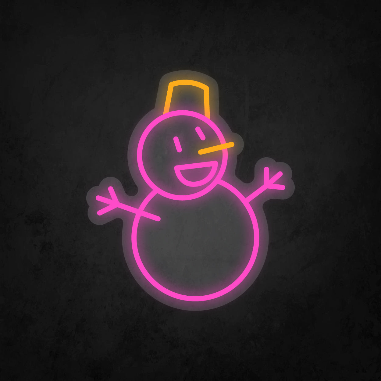 LED Neon Sign - Snowman