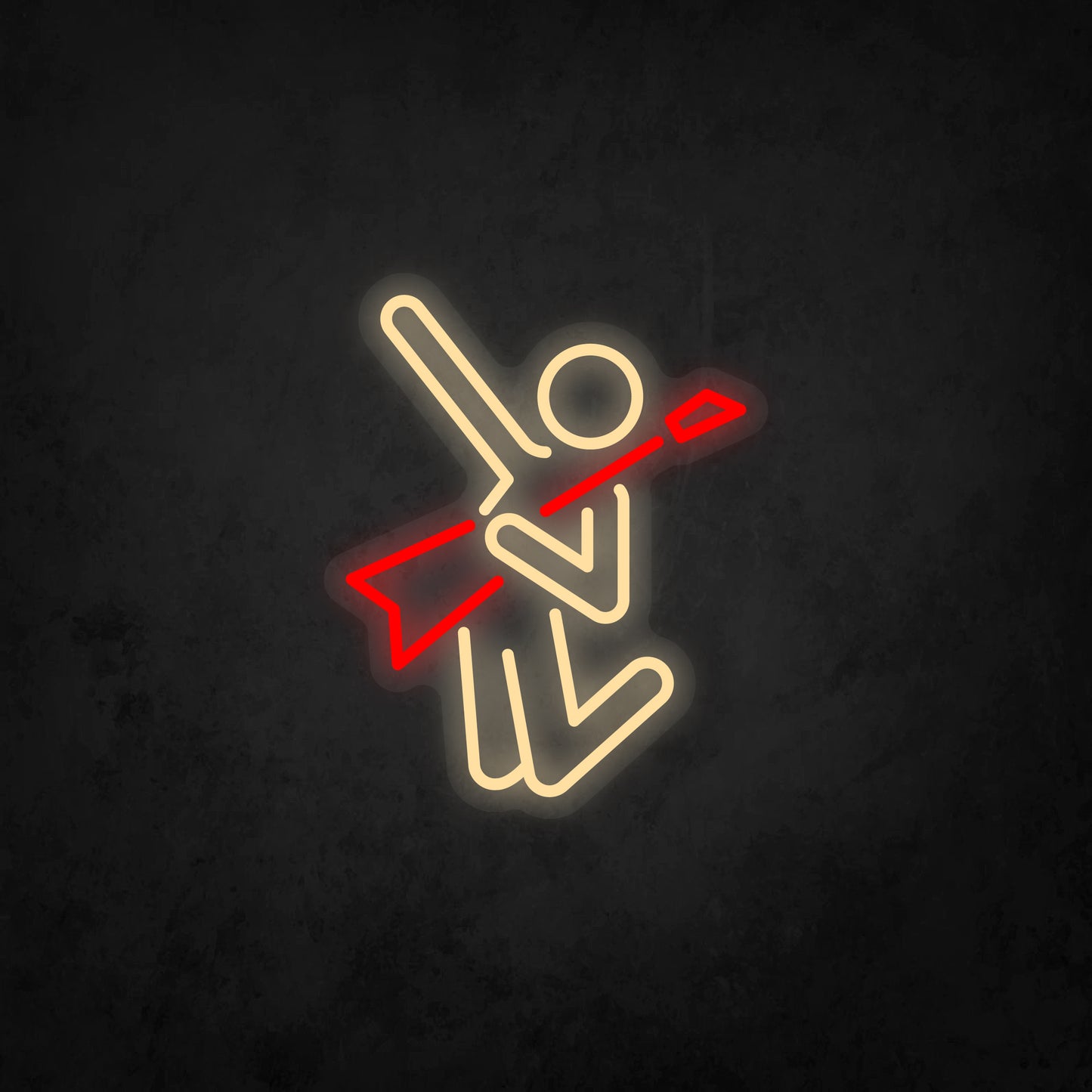 LED Neon Sign - Solo Guitar Player