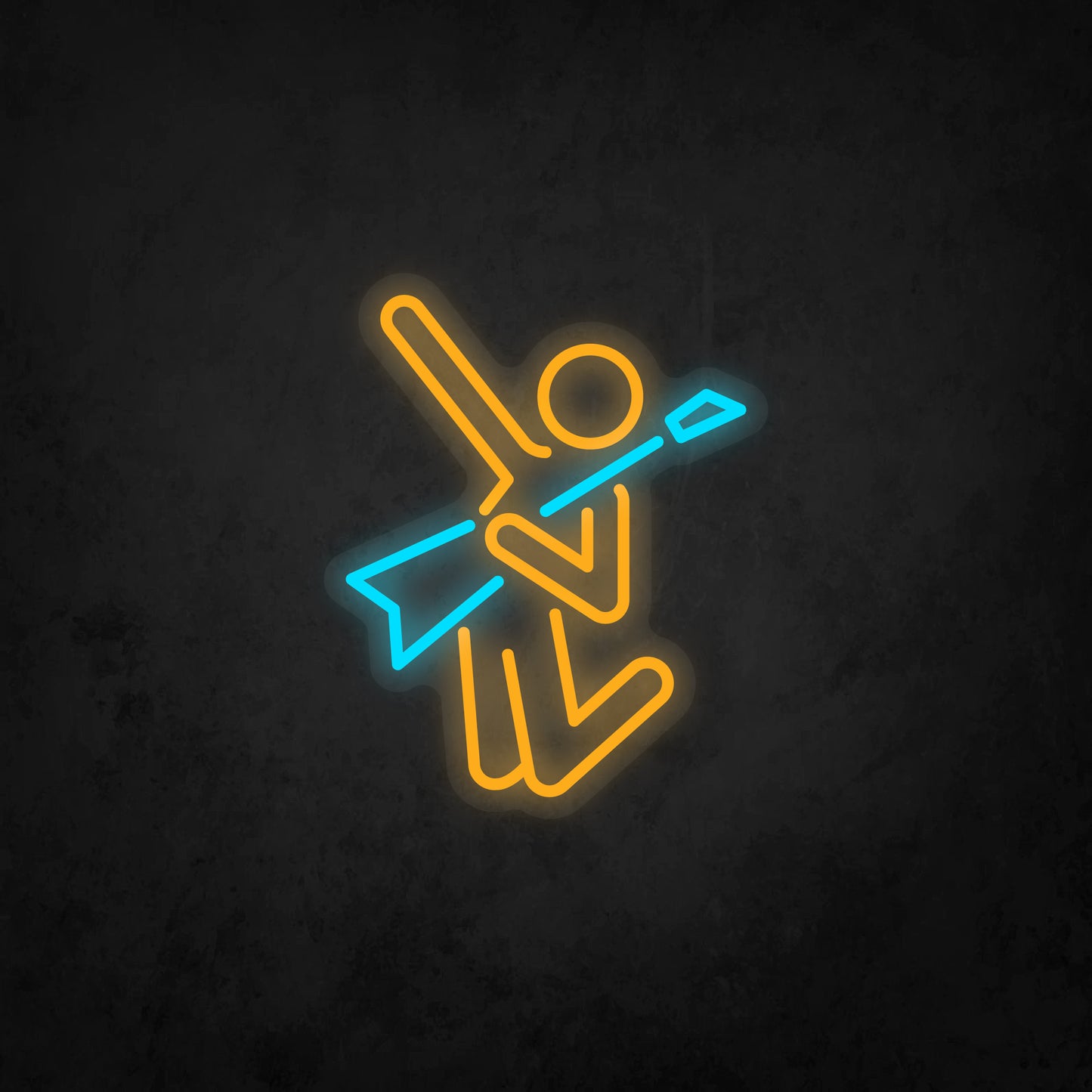 LED Neon Sign - Solo Guitar Player