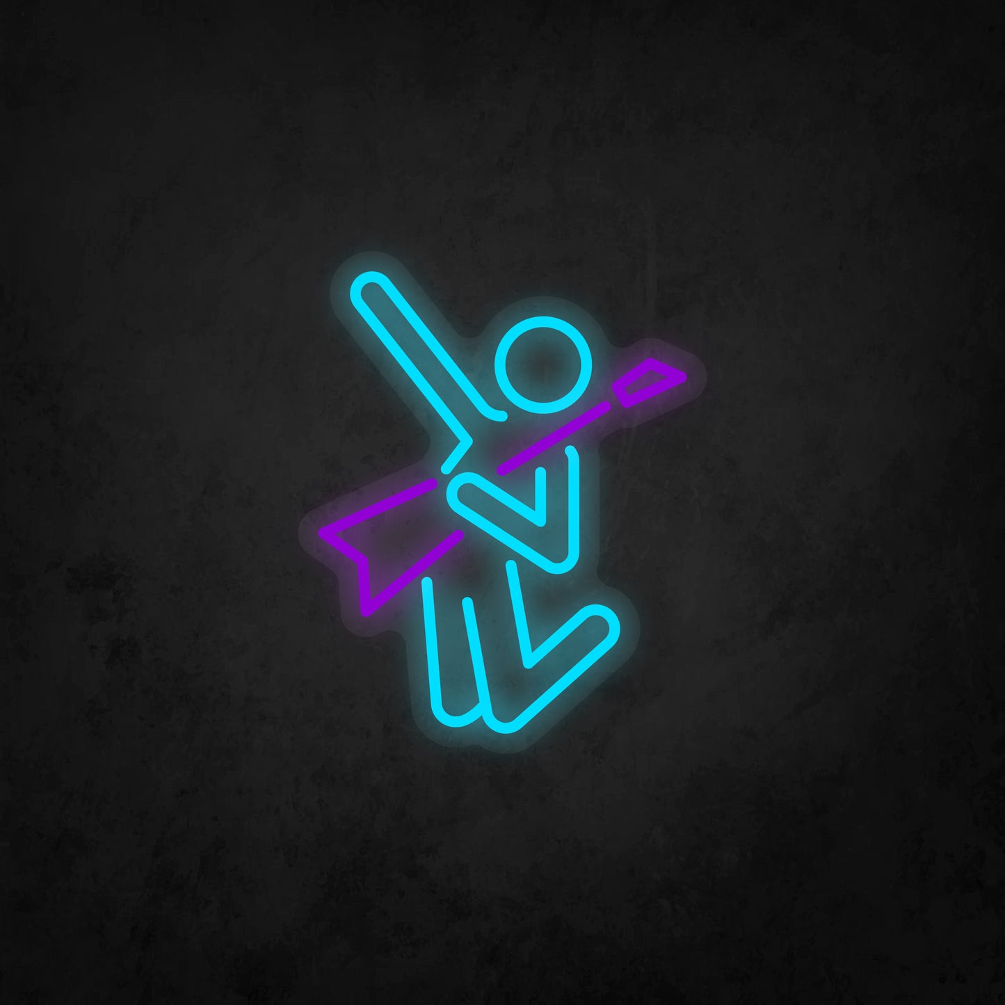 LED Neon Sign - Solo Guitar Player