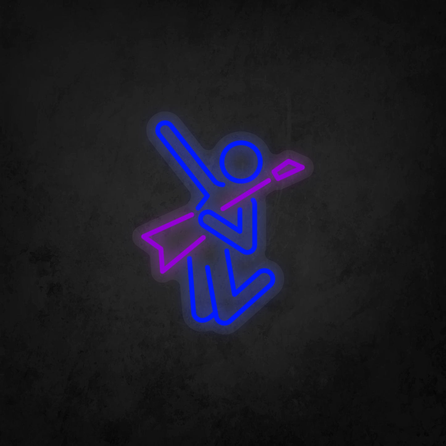 LED Neon Sign - Solo Guitar Player