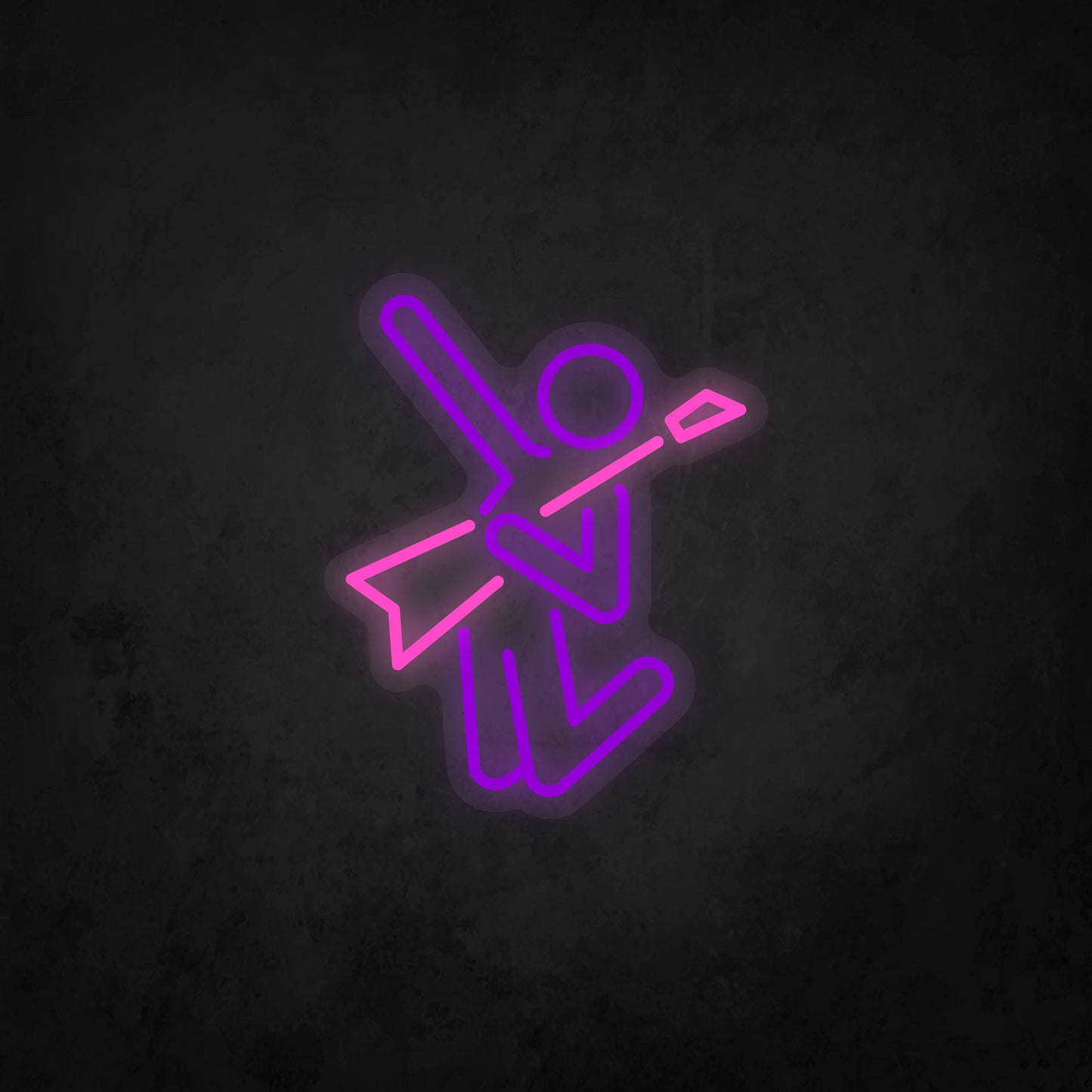 LED Neon Sign - Solo Guitar Player