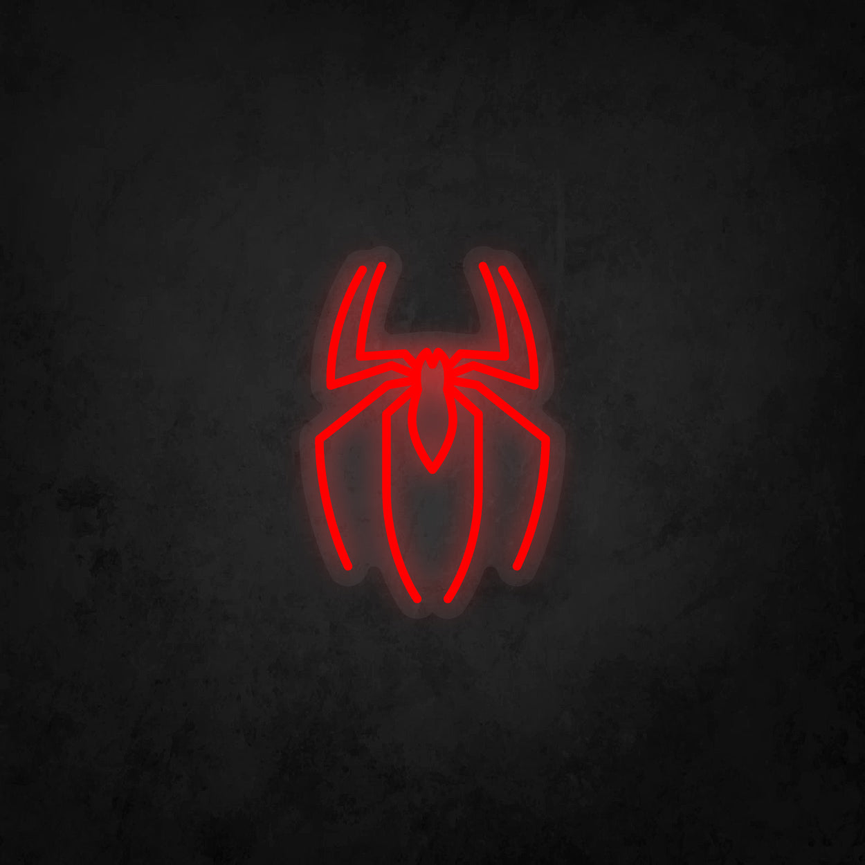 LED Neon Sign - Spider Logo