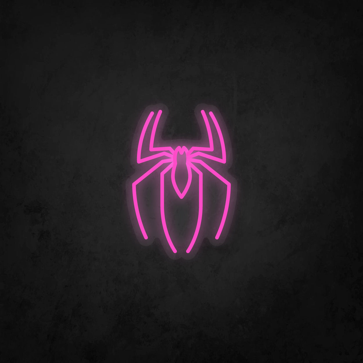 LED Neon Sign - Spider Logo