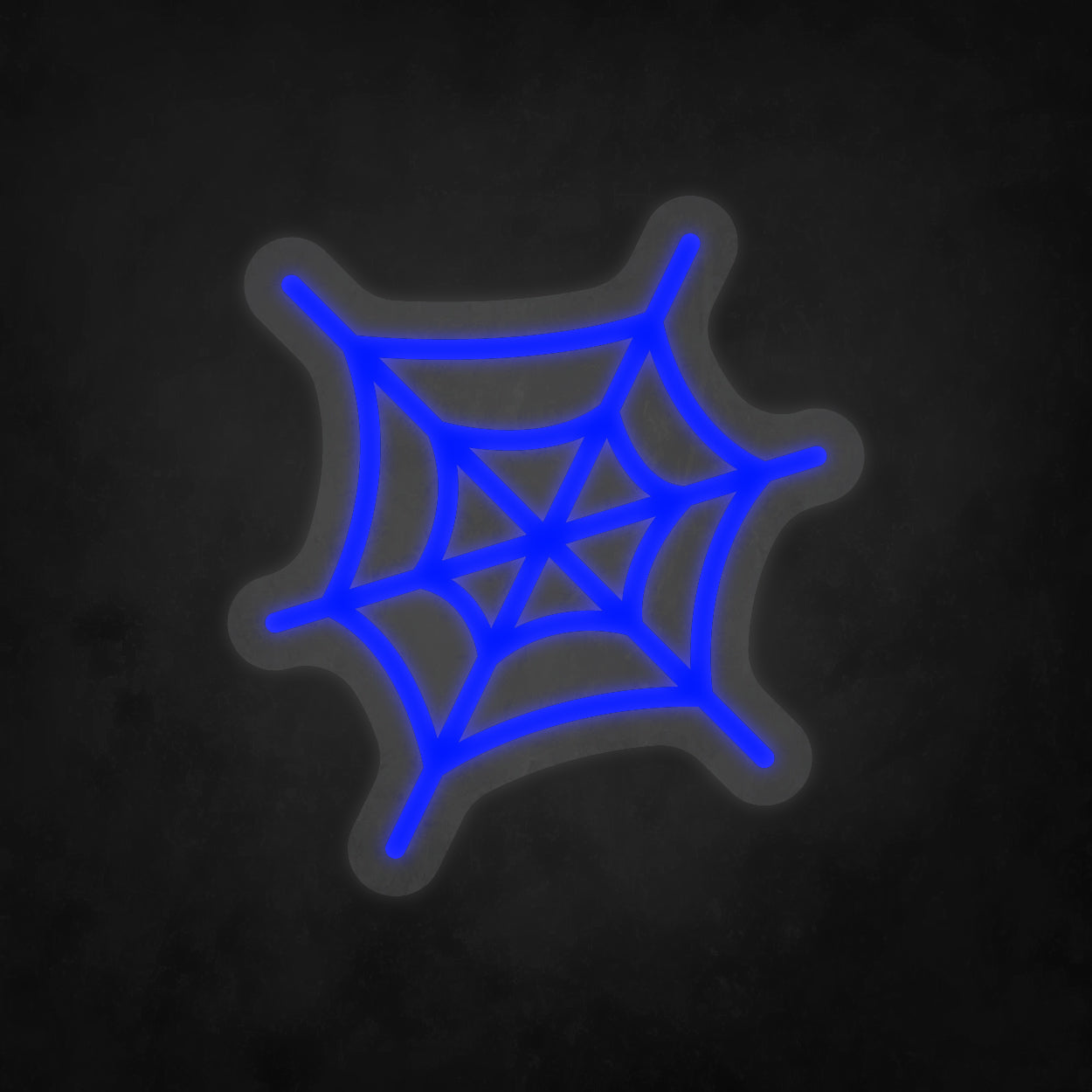 LED Neon Sign - Spider Web - Small