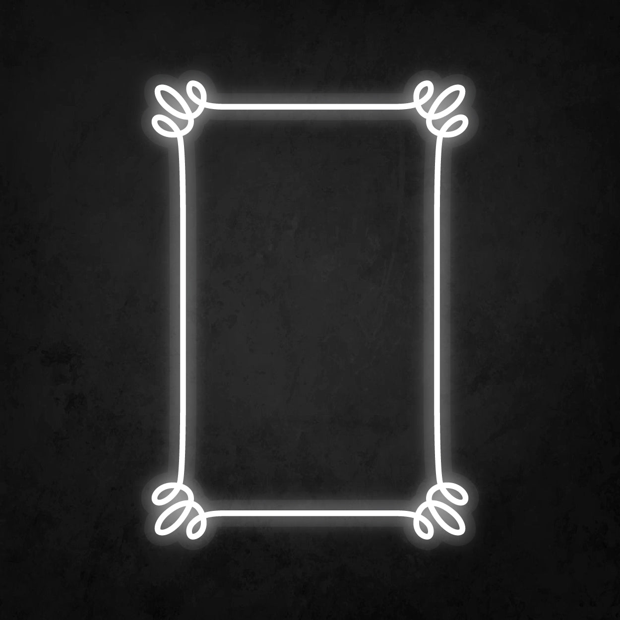 LED Neon Sign - Square Frame 14x23