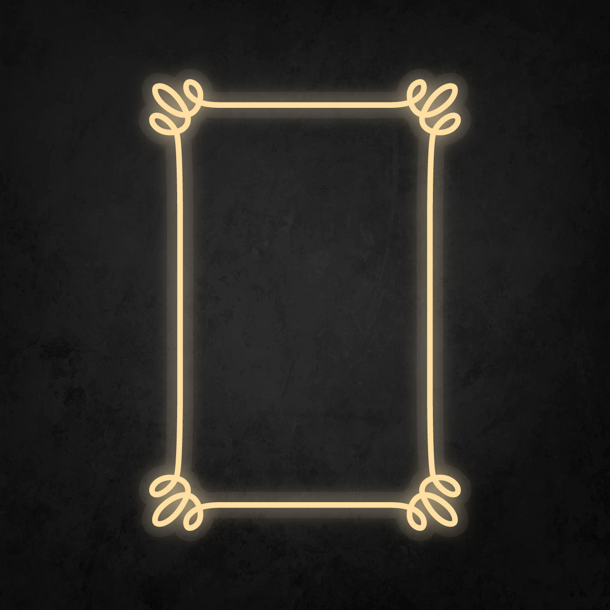 LED Neon Sign - Square Frame 14x23