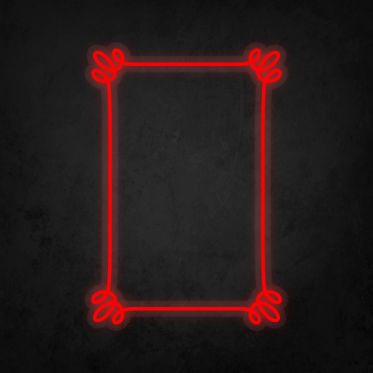 LED Neon Sign - Square Frame 14x23