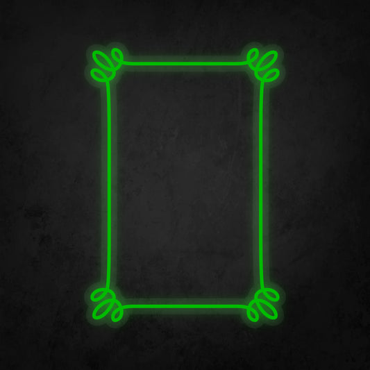 LED Neon Sign - Square Frame 14x23