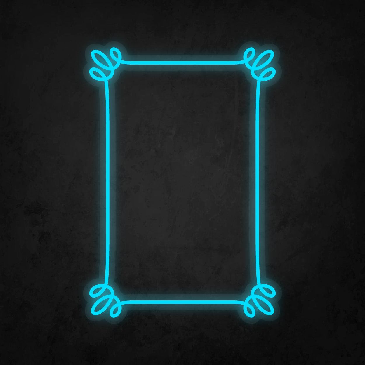 LED Neon Sign - Square Frame 14x23