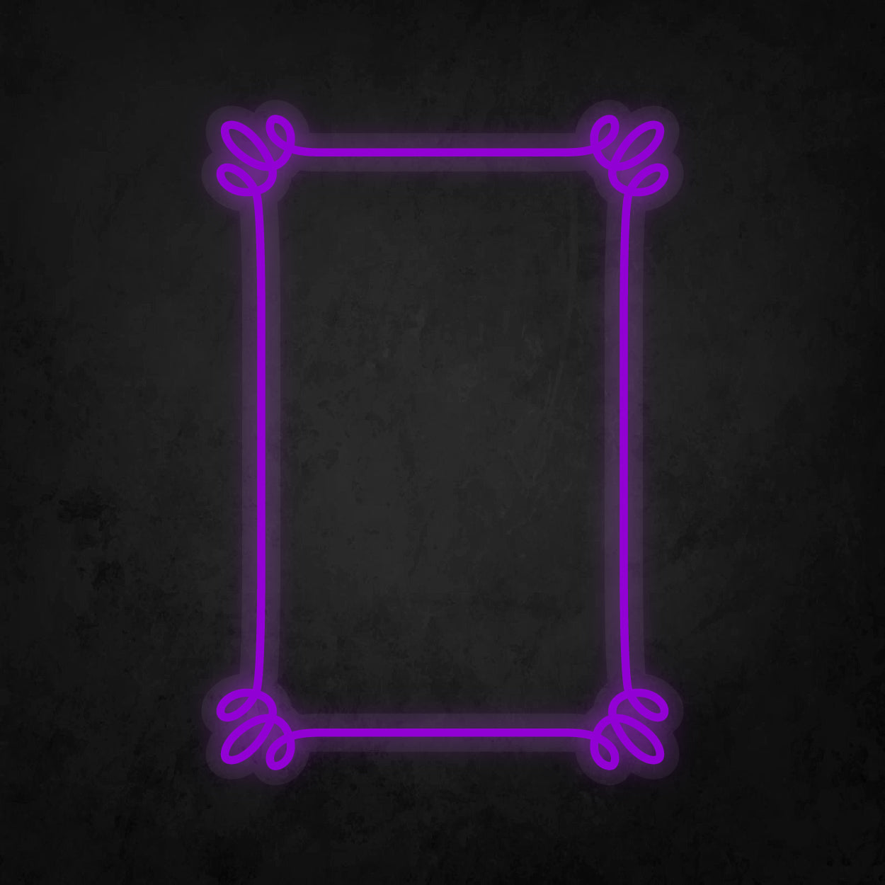 LED Neon Sign - Square Frame 14x23