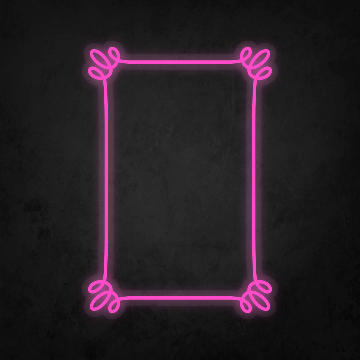 LED Neon Sign - Square Frame 14x23