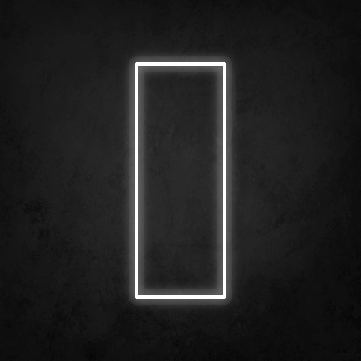 LED Neon Sign - Square Frame 8x22