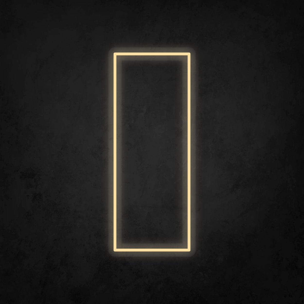 LED Neon Sign - Square Frame 8x22