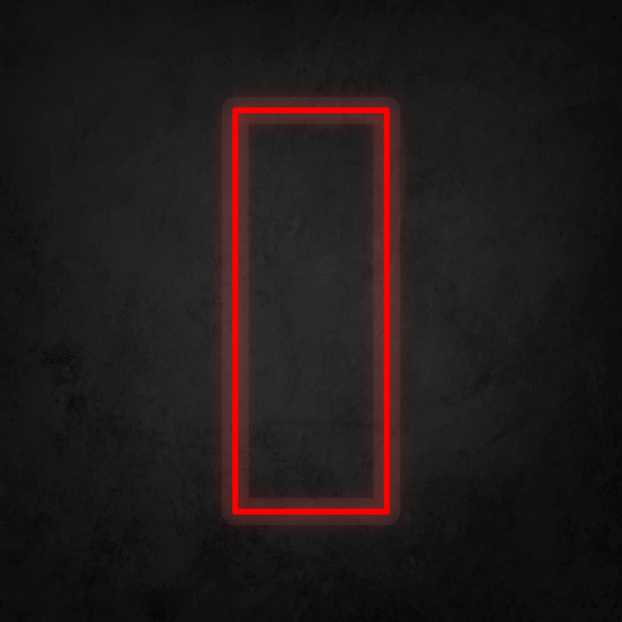 LED Neon Sign - Square Frame 8x22