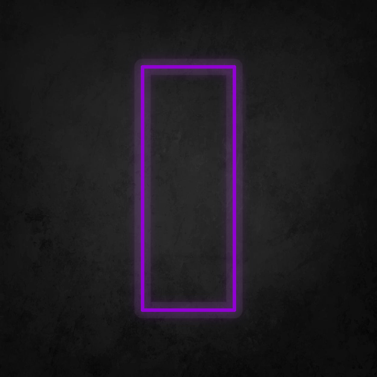 LED Neon Sign - Square Frame 8x22