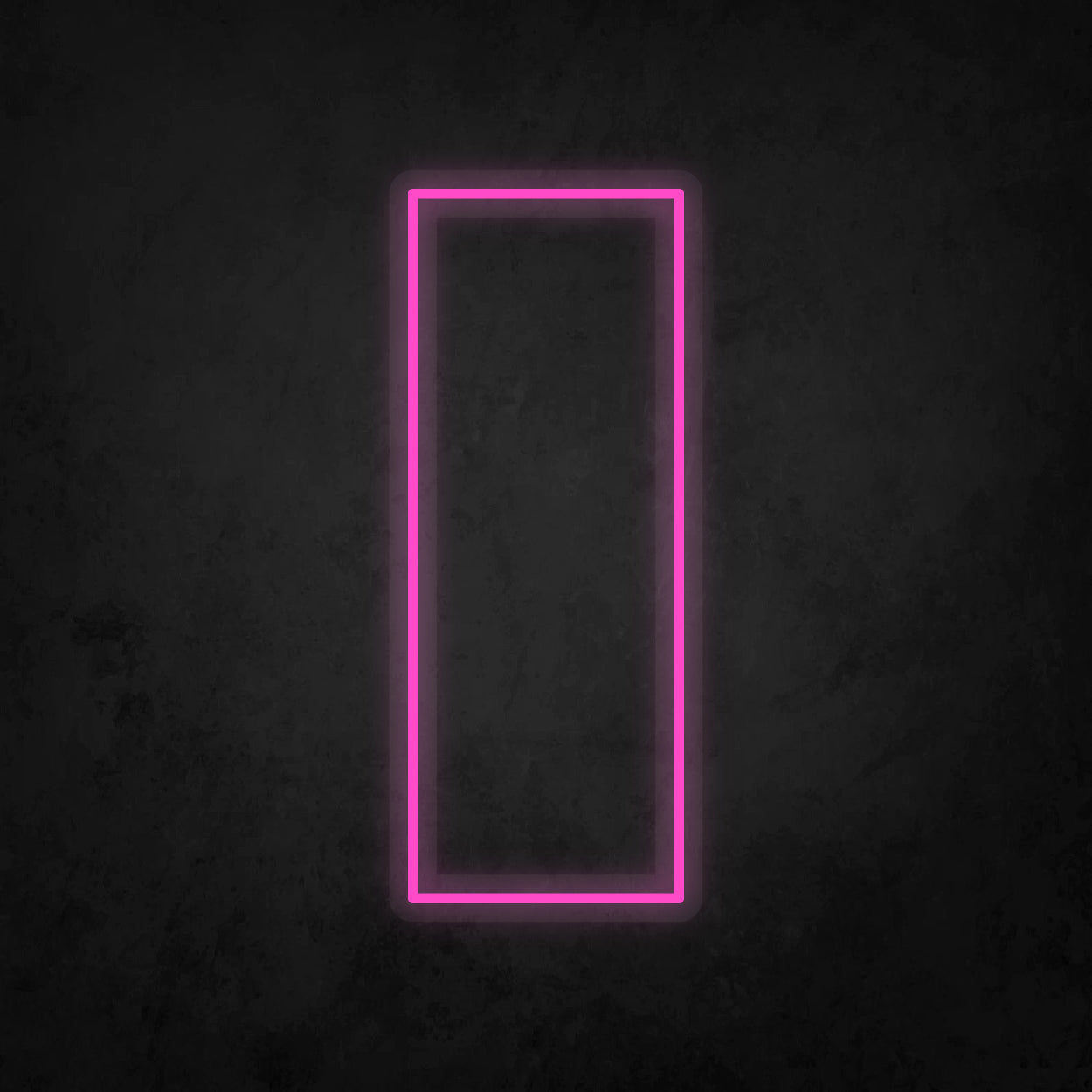 LED Neon Sign - Square Frame 8x22