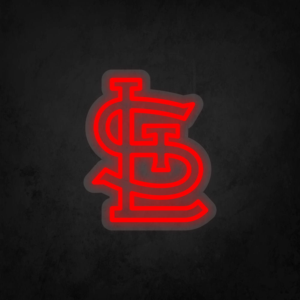 LED Neon Sign - St Louis Cardinals - Small