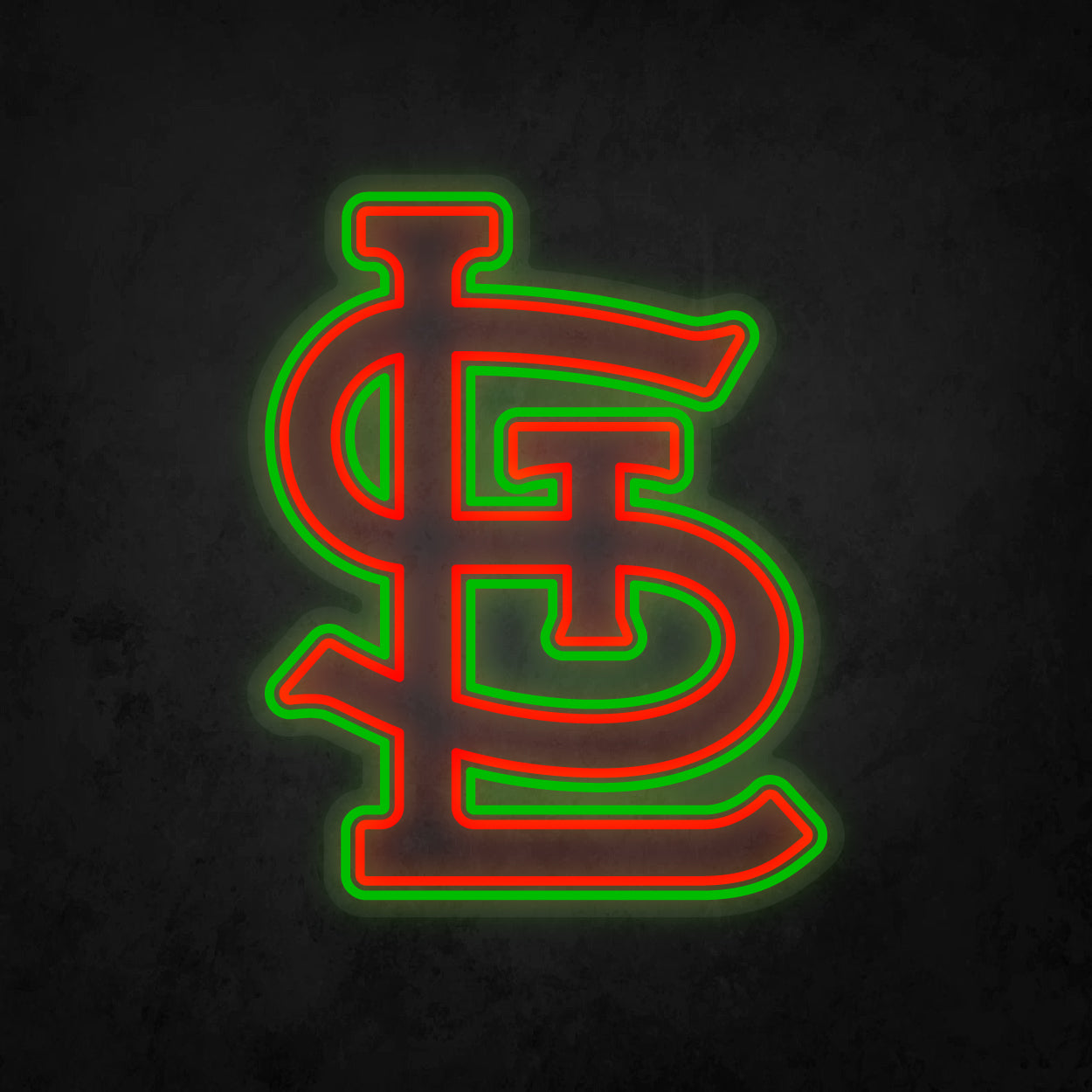 LED Neon Sign - St Louis Cardinals Large