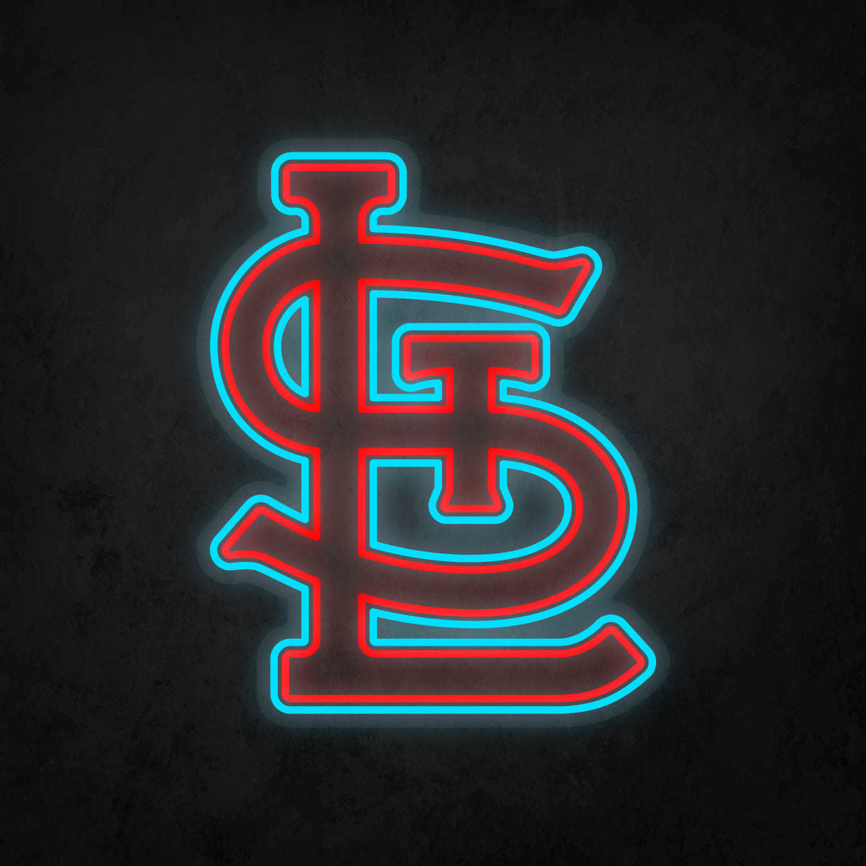 LED Neon Sign - St Louis Cardinals Large
