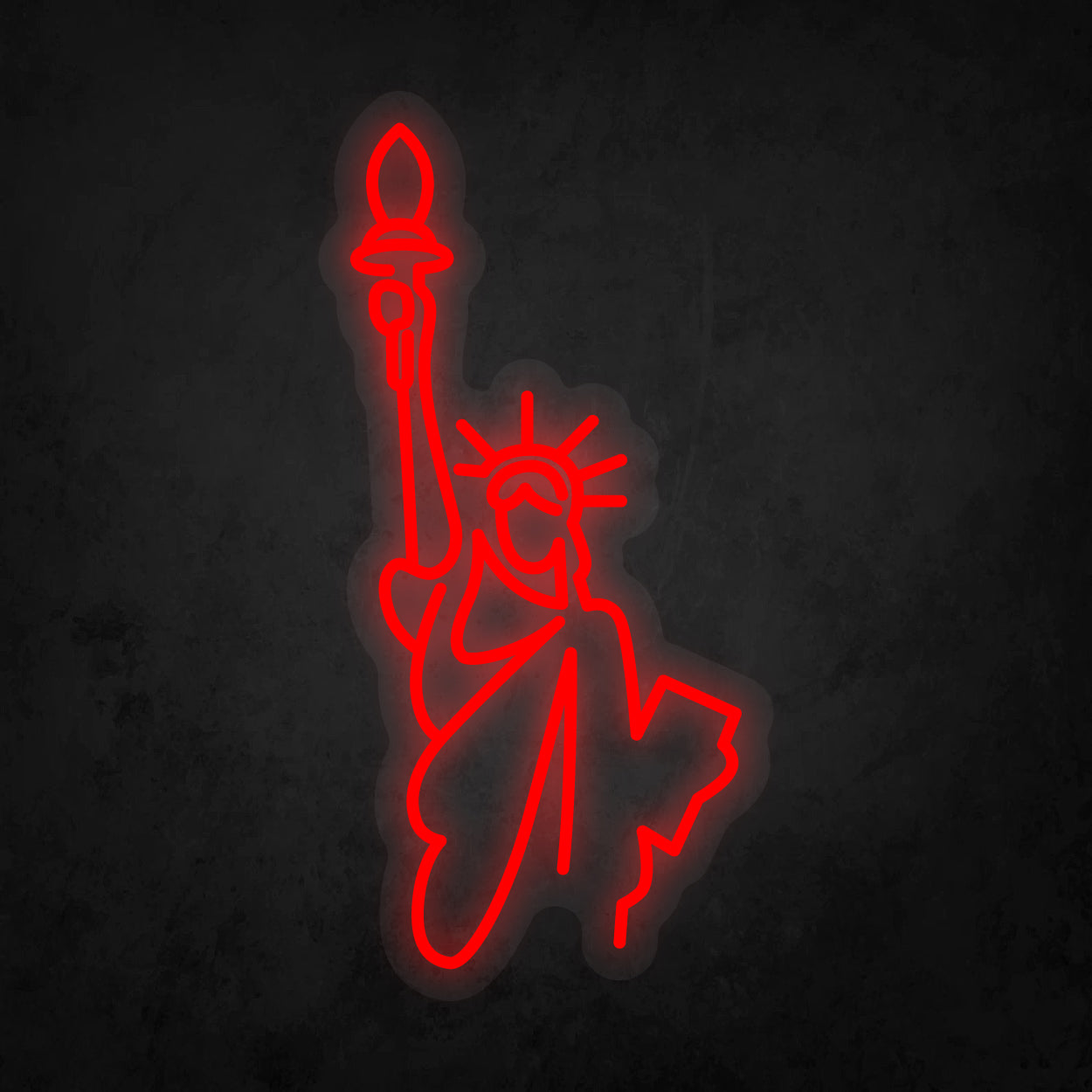 LED Neon Sign - Statue of Liberty Small