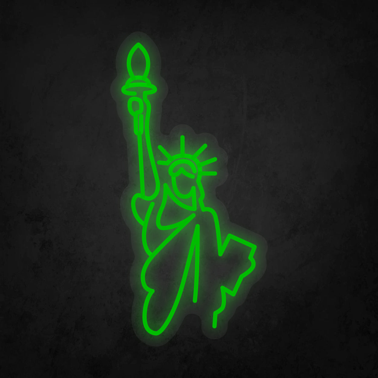LED Neon Sign - Statue of Liberty Small