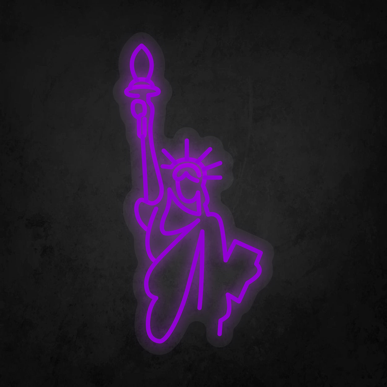 LED Neon Sign - Statue of Liberty Small