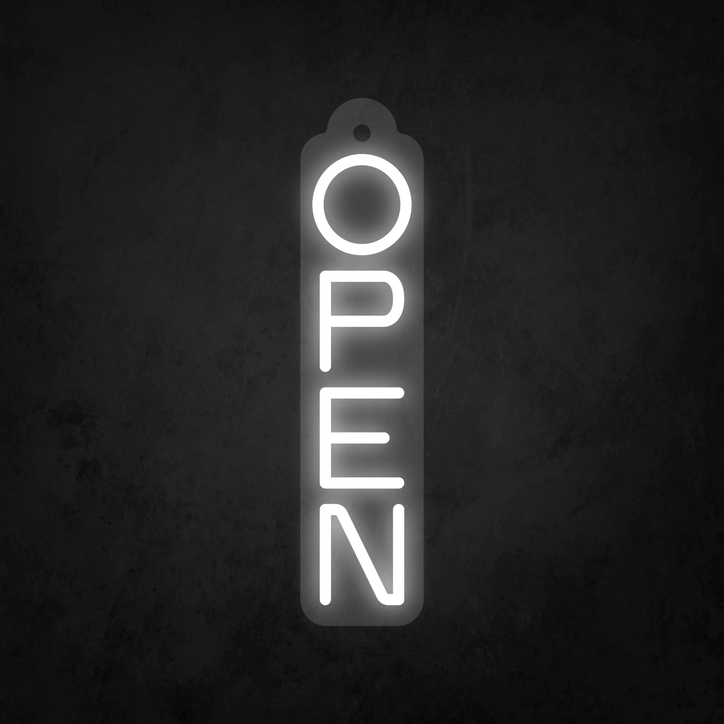 LED Neon Sign - Store Open Vertical Sign for Window