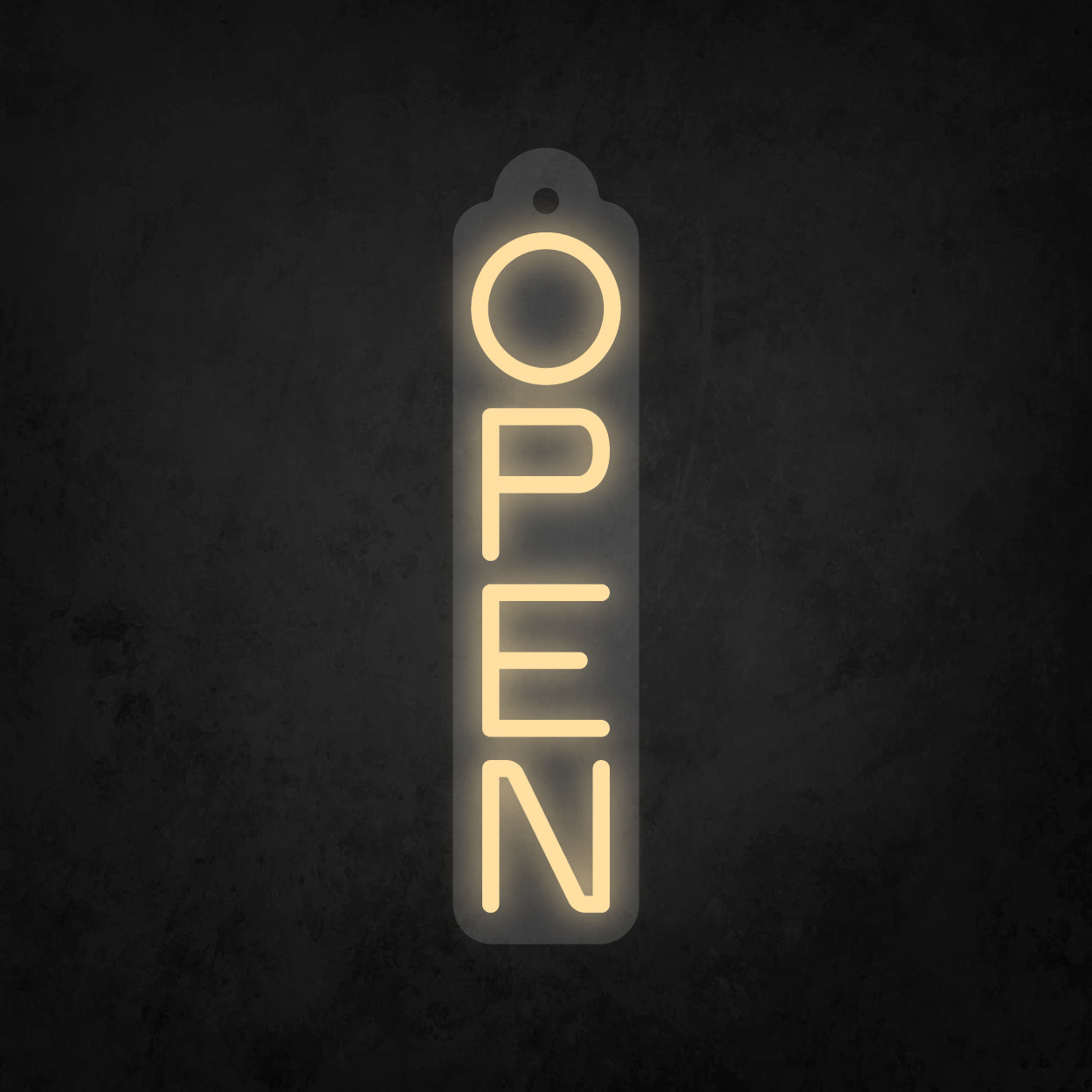 LED Neon Sign - Store Open Vertical Sign for Window