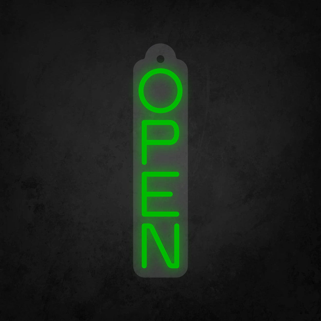 LED Neon Sign - Store Open Vertical Sign for Window