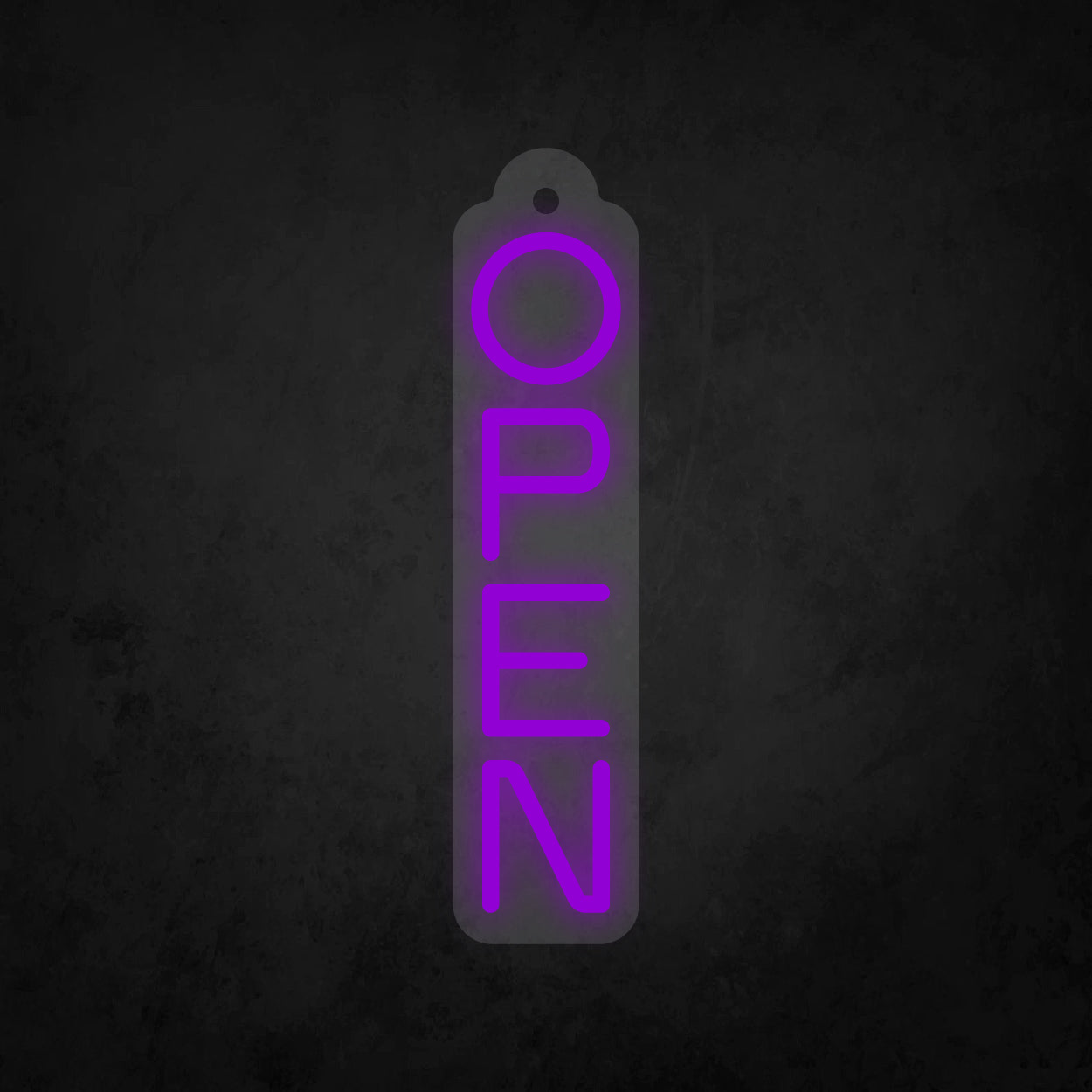 LED Neon Sign - Store Open Vertical Sign for Window