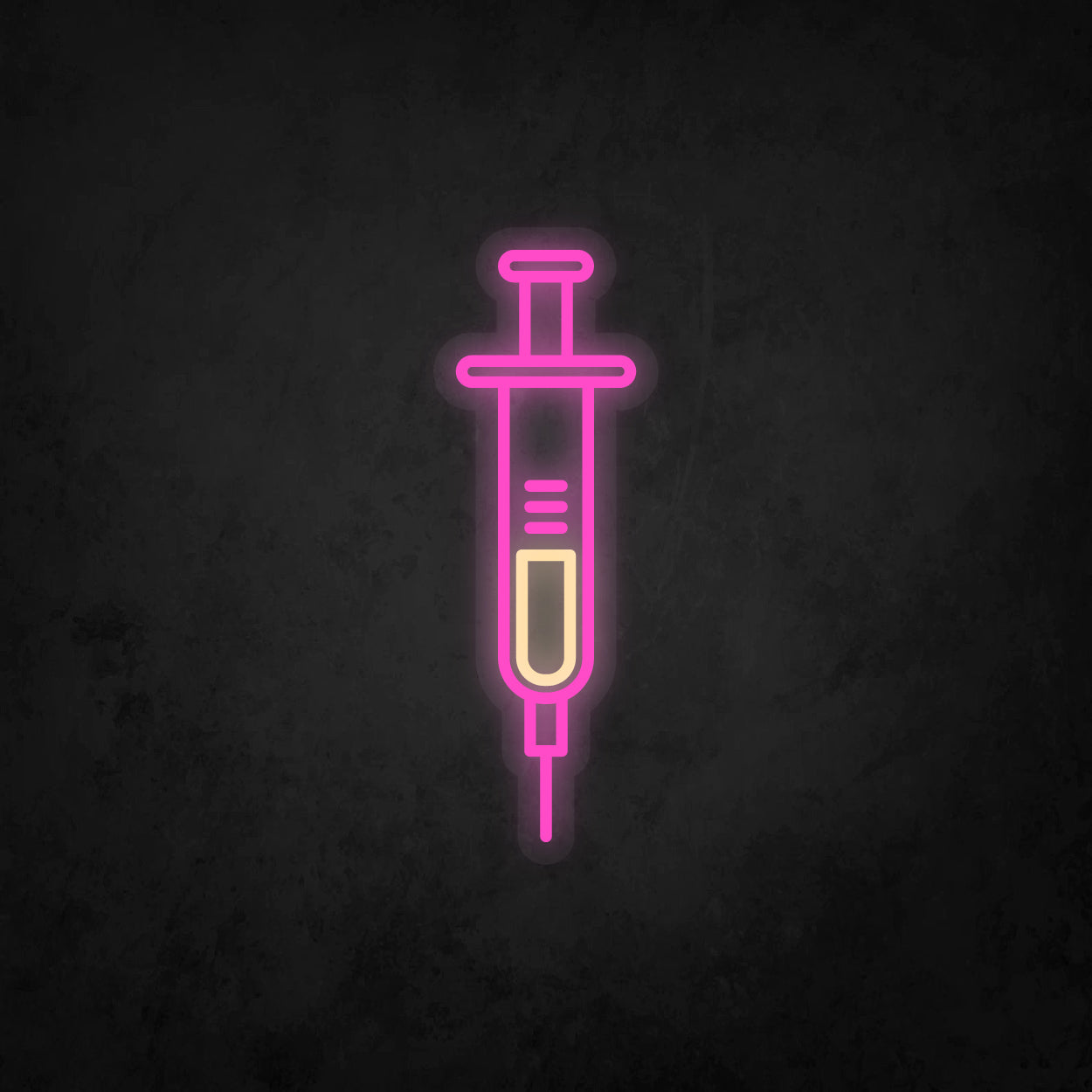 LED Neon Sign - Syringe