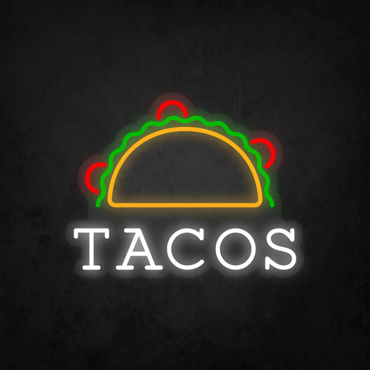 LED Neon Sign - TACOS