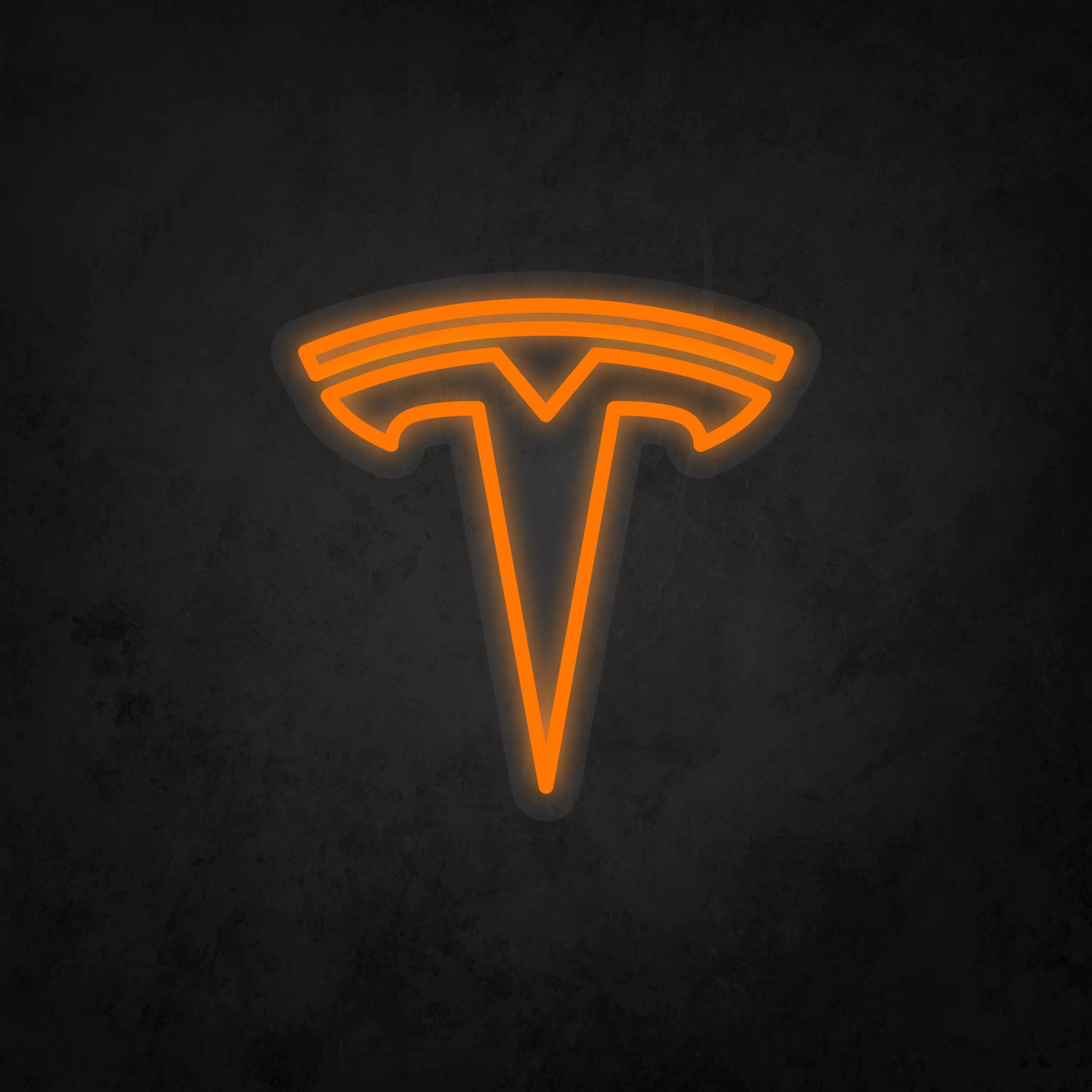 LED Neon Sign - TESLA Logo