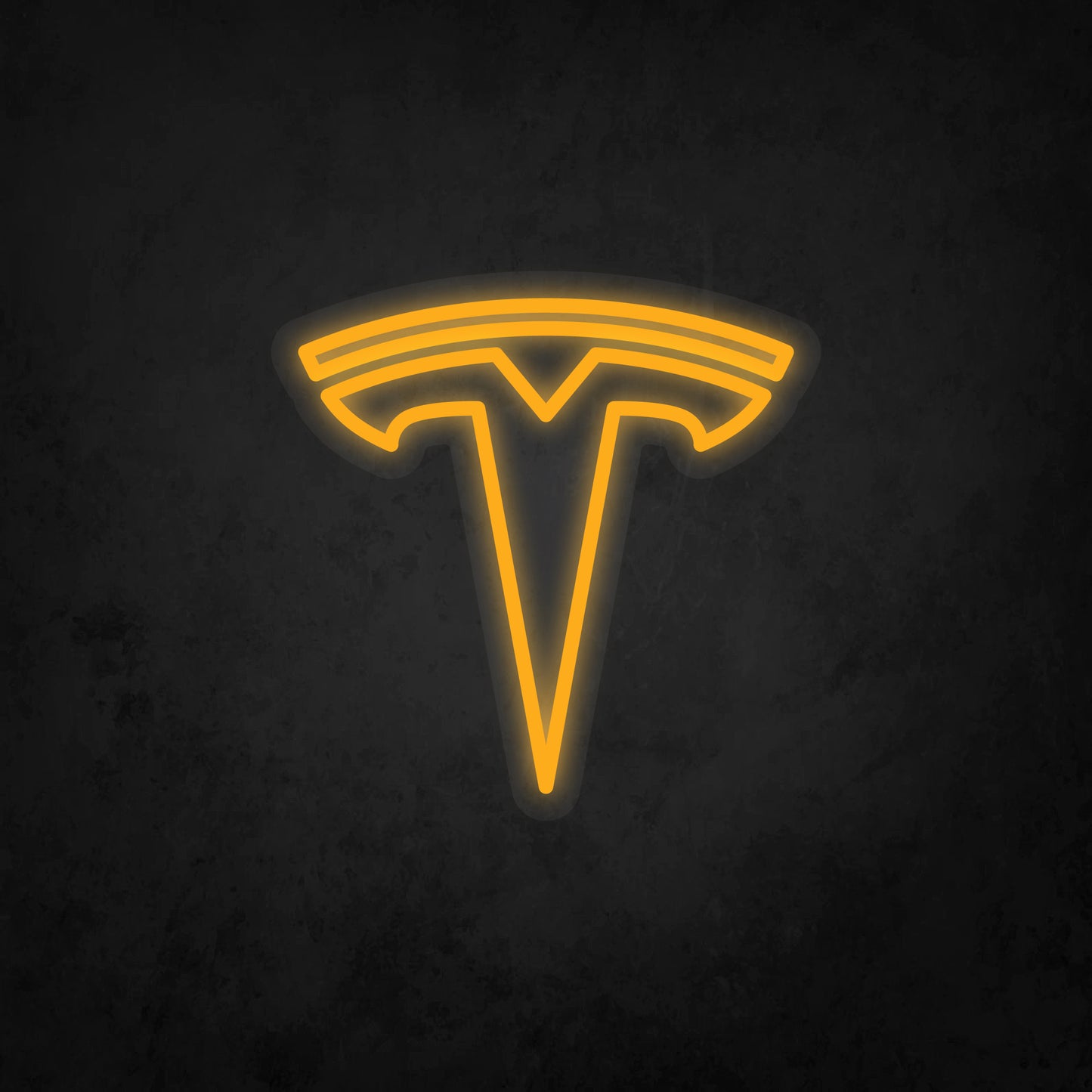 LED Neon Sign - TESLA Logo