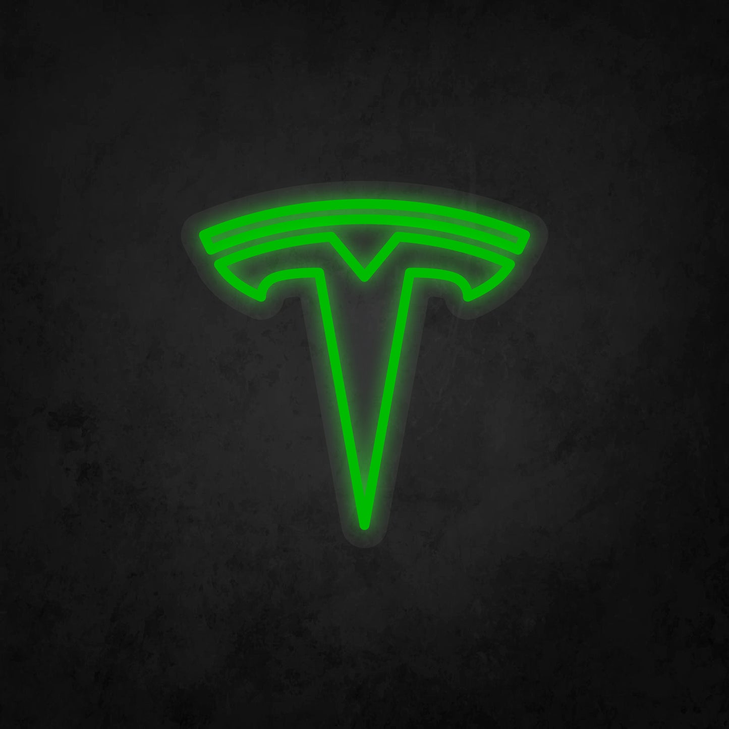 LED Neon Sign - TESLA Logo