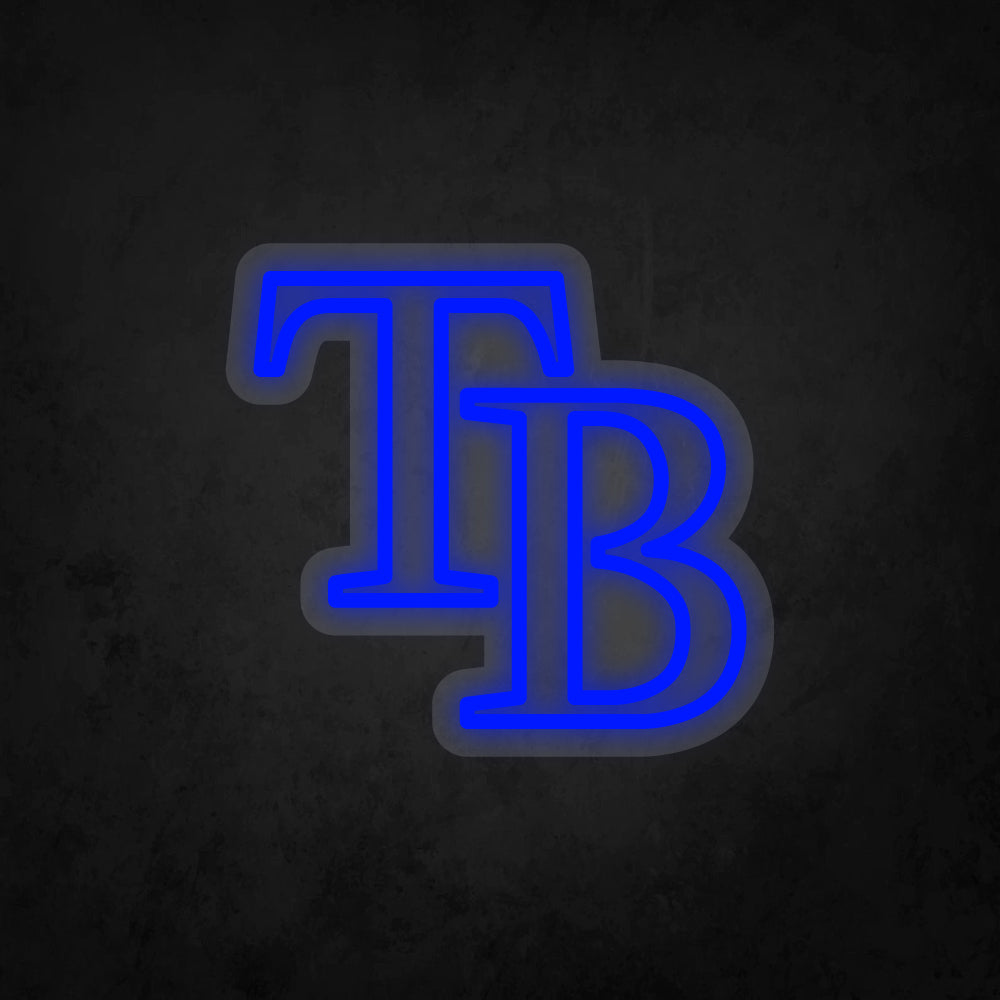 LED Neon Sign - Tampa Bay Rays - Small