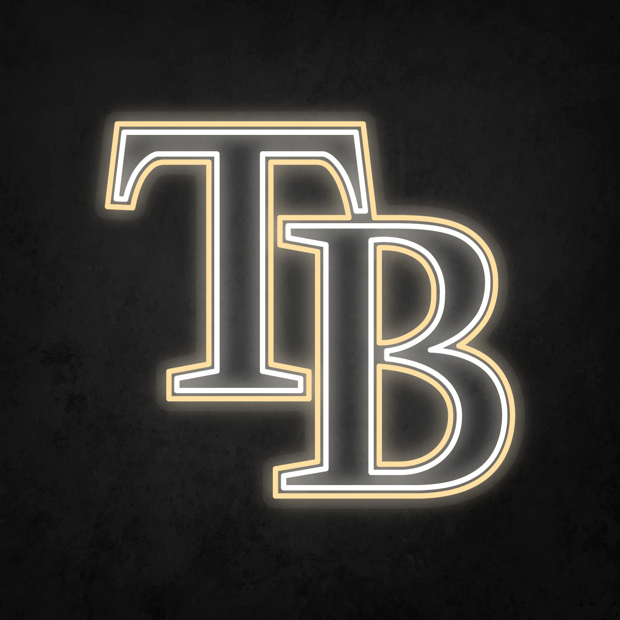 LED Neon Sign - Tampa Bay Rays Large