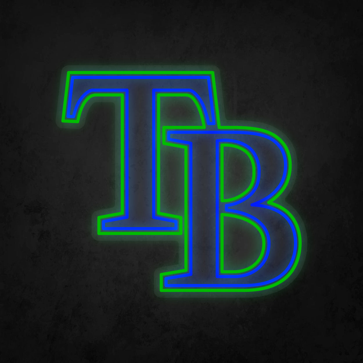 LED Neon Sign - Tampa Bay Rays Large