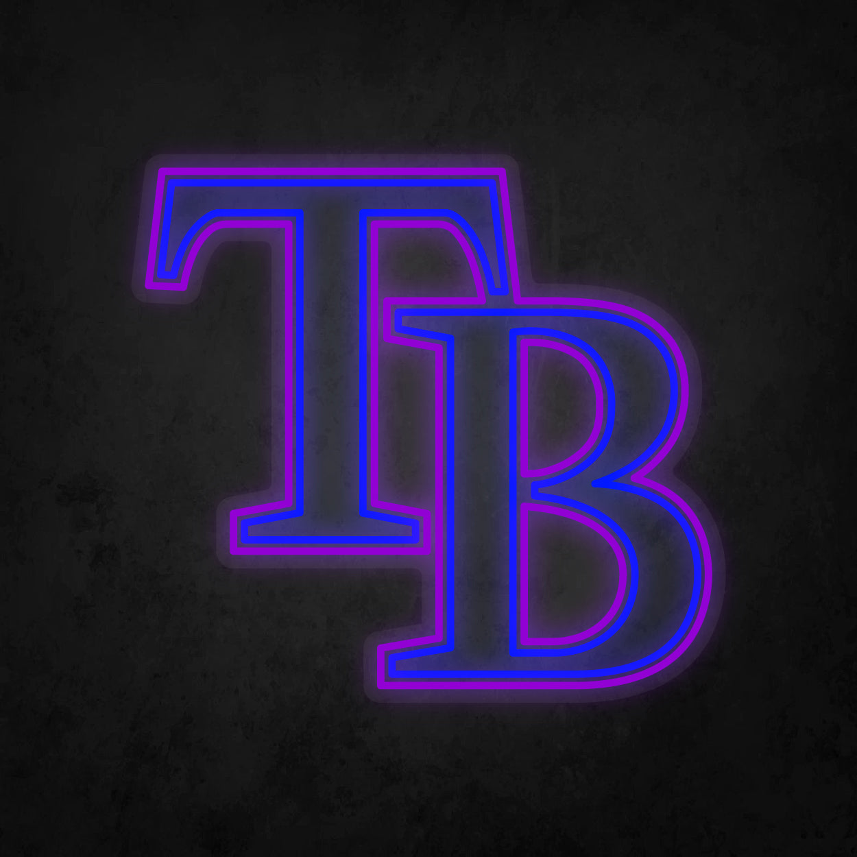 LED Neon Sign - Tampa Bay Rays Large