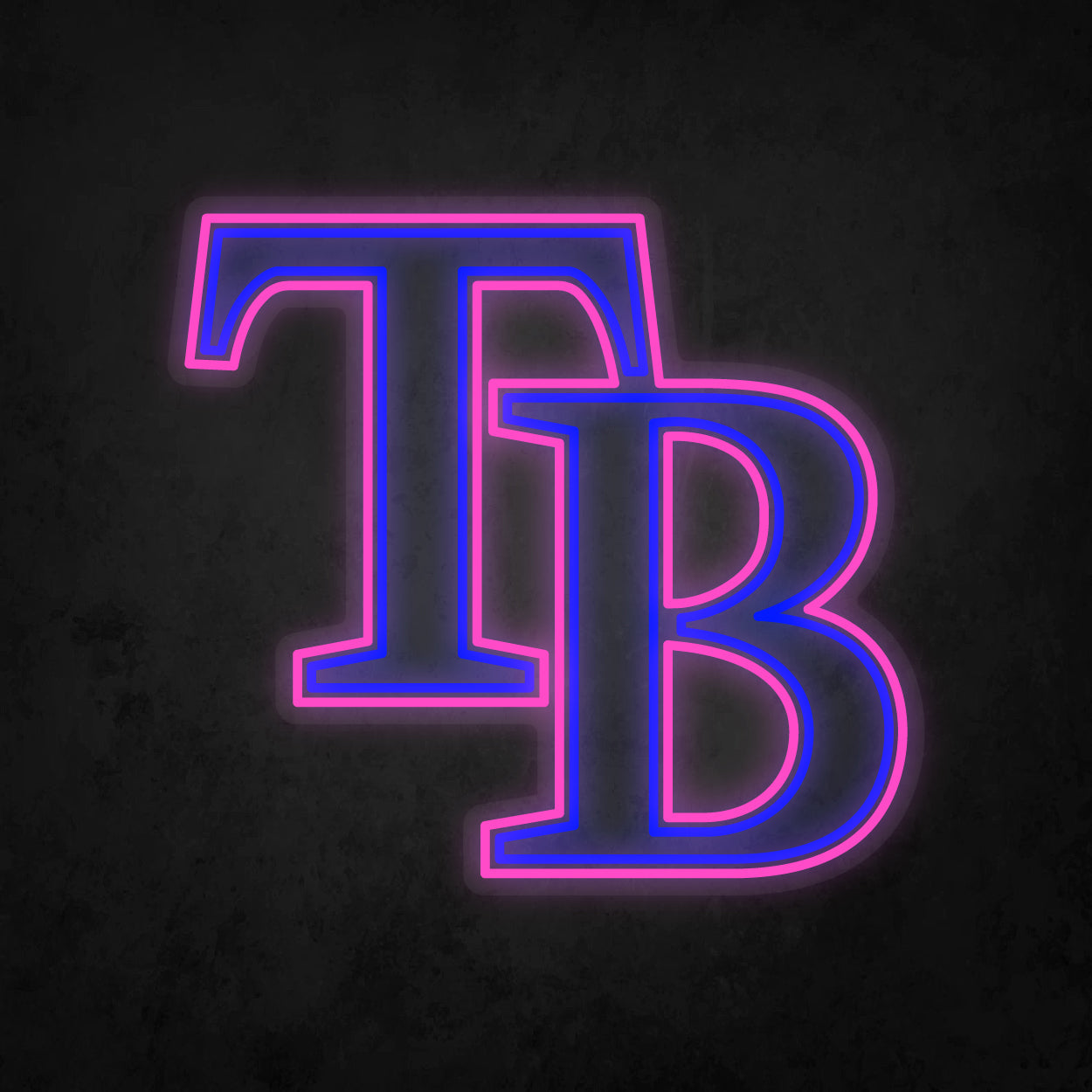 LED Neon Sign - Tampa Bay Rays Large