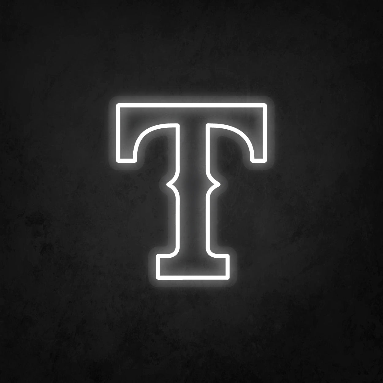 LED Neon Sign - Texas Rangers - Medium