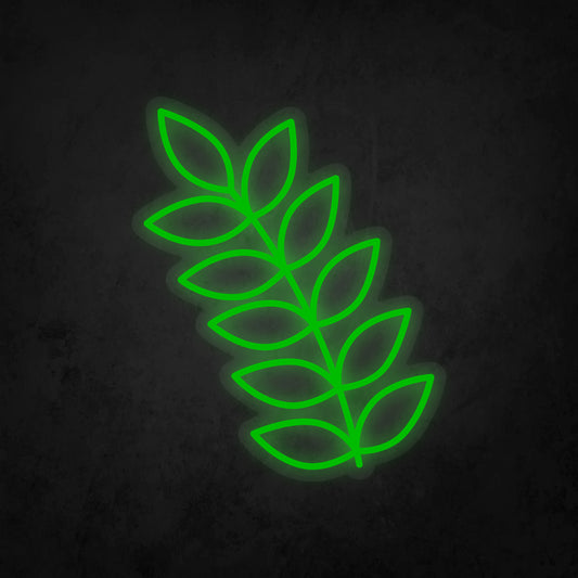 LED Neon Sign - Tree Stem and Leaves