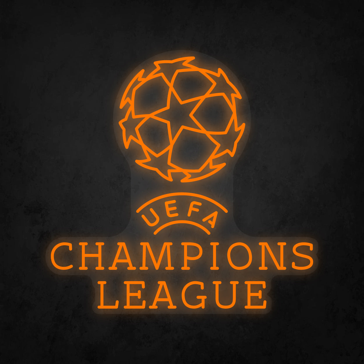 LED Neon Sign - UEFA champions League