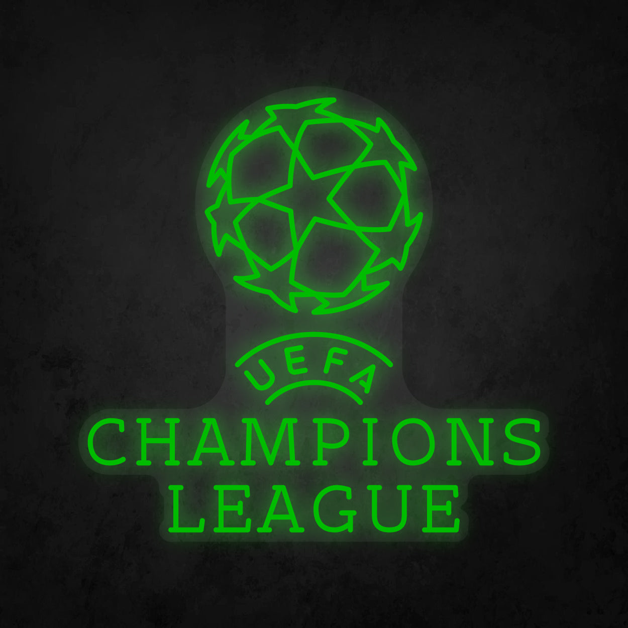 LED Neon Sign - UEFA champions League