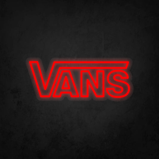 LED Neon Sign - VANS